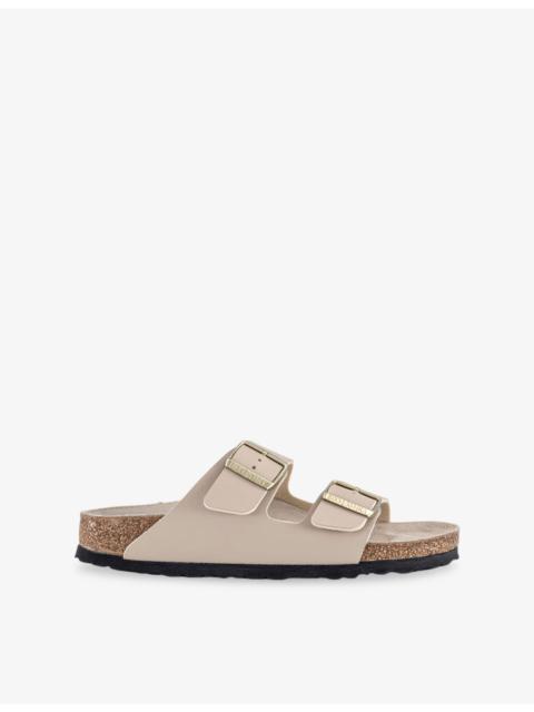 Arizona Two-Strap Leather Sandals