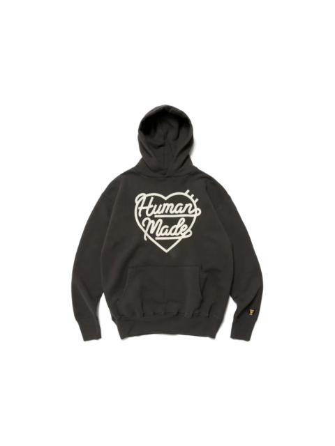 Human Made Heart Tsuriami Hoodie Black
