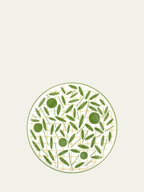 A Walk in the Garden Dessert Plate