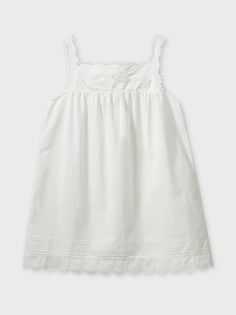 Dress Kirsten Babydoll White