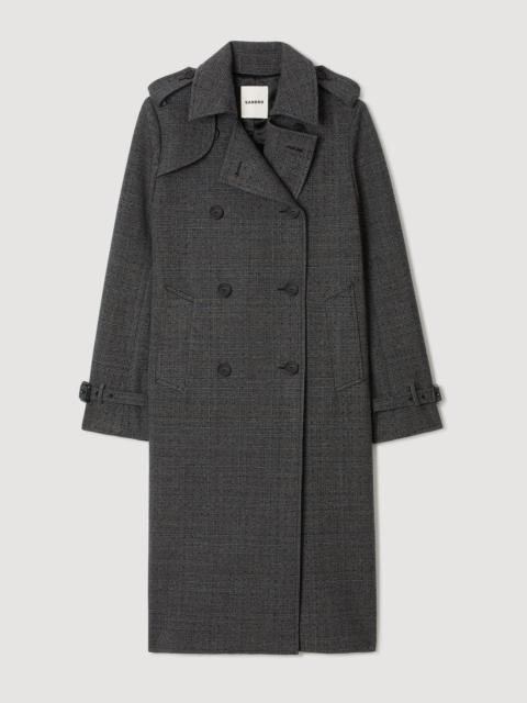 RHINESTONE TRENCH COAT