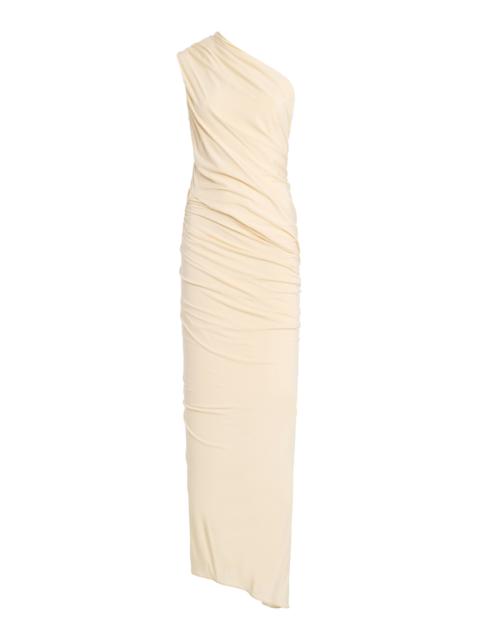Vreni One-Shoulder Jersey Maxi Dress neutral