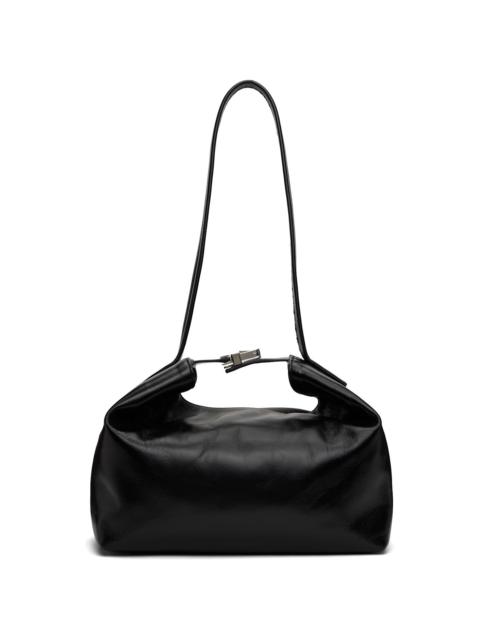 Black Bea Creased Leather Bag