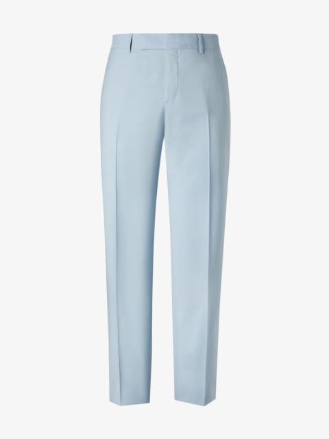 Pants Light blue wool canvas pants