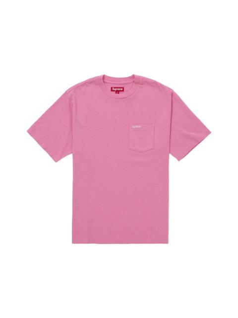 Supreme S/S Pocket Tee (FW25) PinkWhite