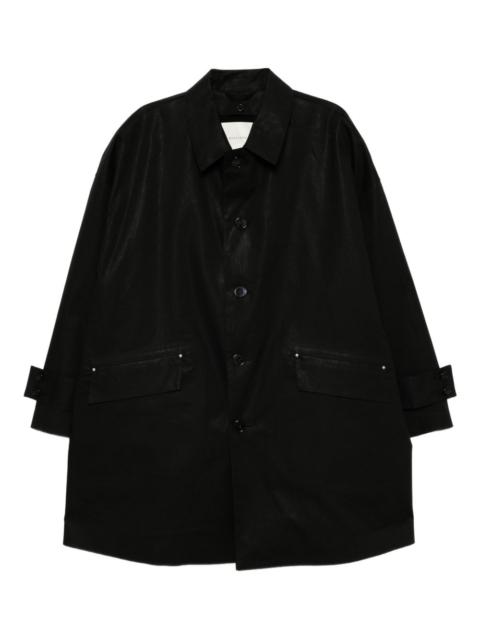 button-up coat