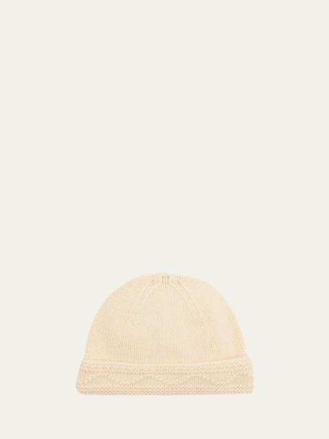 Carezza Cashmere Coarsehair Beanie