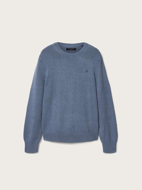 ICONIC OVERSIZED COTTON CREW NECK SWEATER