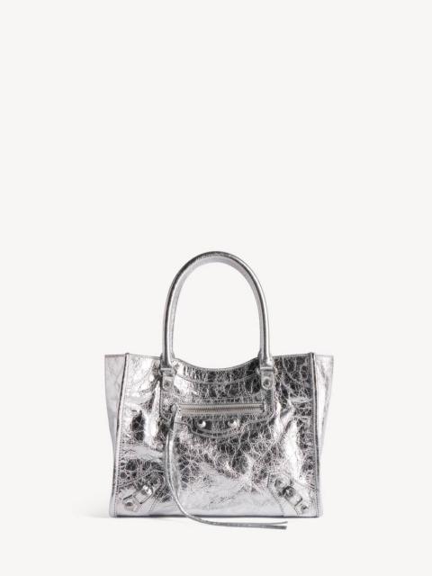 Women's Le City Tote Bag Mini in Silver
