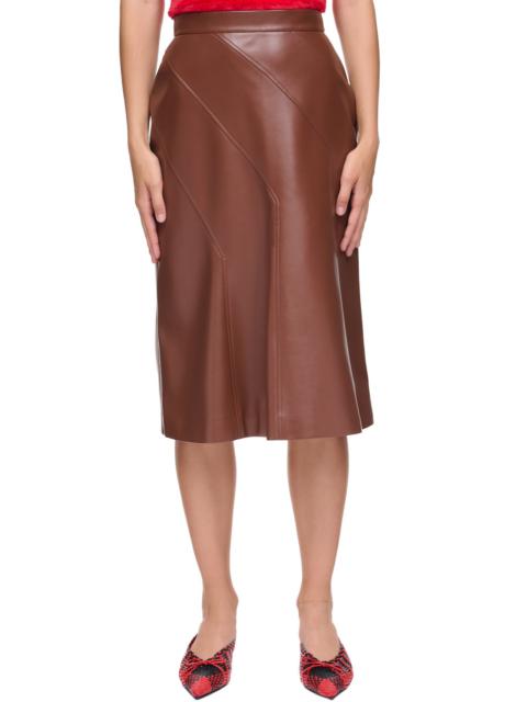 Vegan Leather Skirt