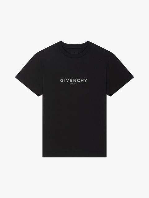 GIVENCHY REVERSE SLIM FIT T-SHIRT IN COTTON