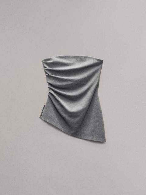 Irina Strapless Ponte Top