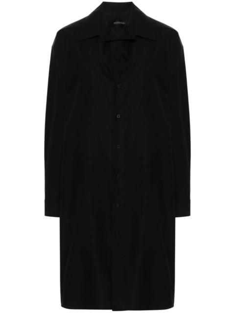 cotton-poplin shirtdress