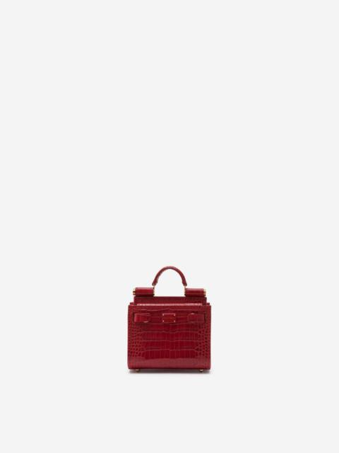 Micro tote Sicily 62 bag in calfskin