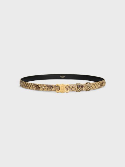 Small 18MM Triomphe Belt IN PYTHON