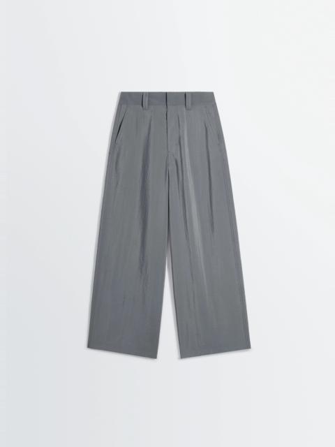 STRAIGHT TAILORED PANTS IN DRY SILK