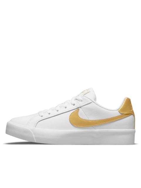 (WMNS) Nike Court Royale AC White/Gold AO2810-109