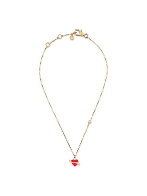 Valentine pendant necklace