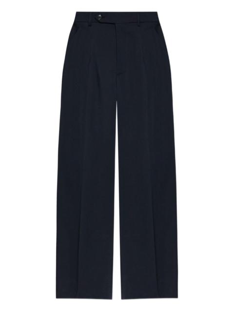 wool wide-leg trousers