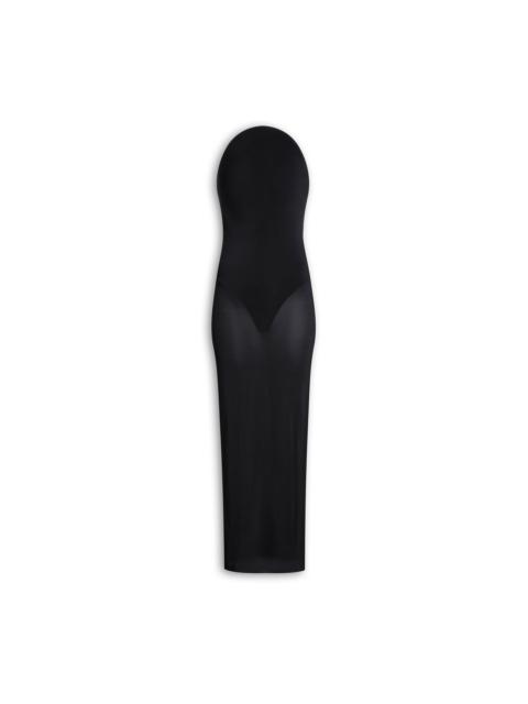 SCULPTURE JERSEY DRESS