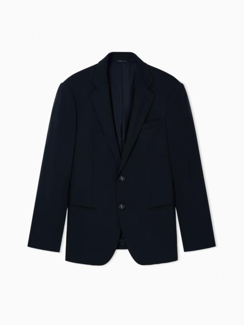 PURE VIRGIN WOOL SOHO LINE SINGLE-BREASTED JACKET