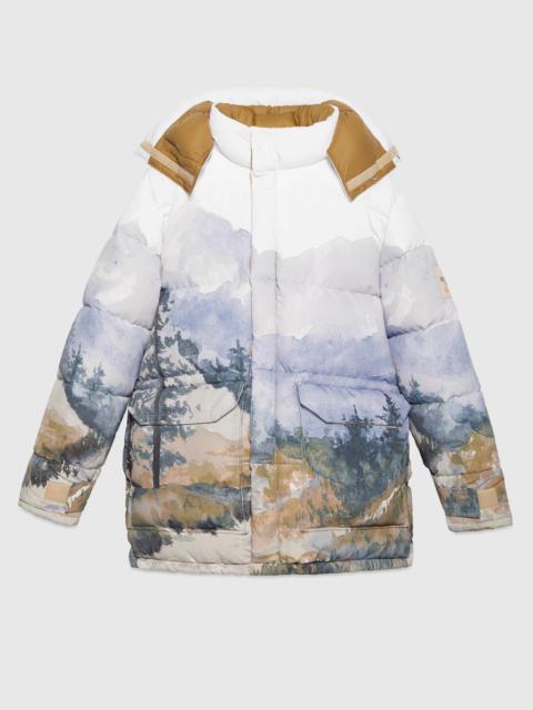 The North Face x Gucci down coat