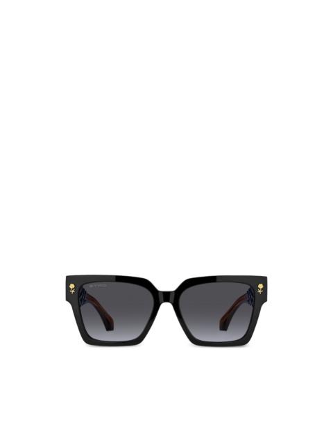 square-frame sunglasses