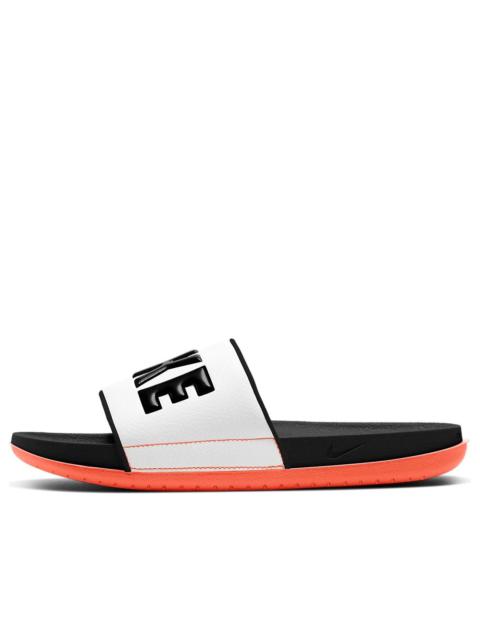 Nike Offcourt Slide 'White Turf Orange' BQ4639-101