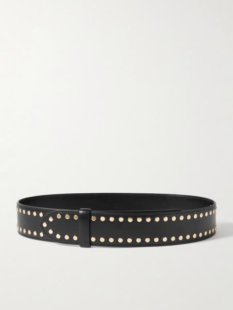 Theo Studded Leather Belt