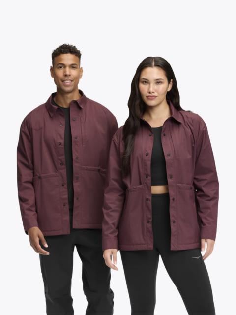 Outtrail Shirt Jacket in Black Cherry