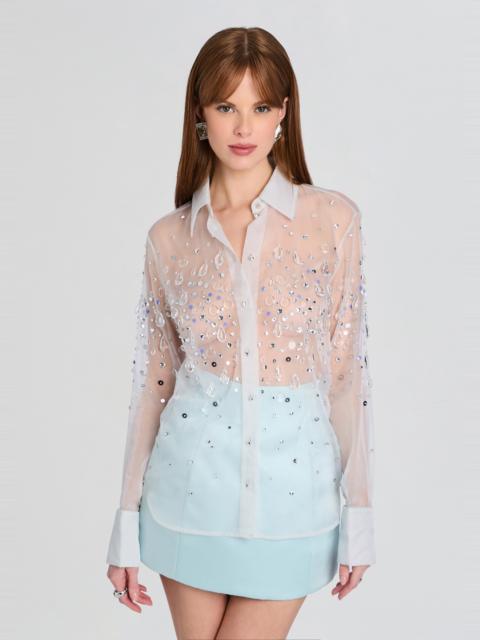 EUGENIA EMBELLISHED BLOUSE