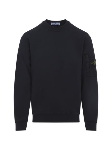 crew-neck sweatshirt