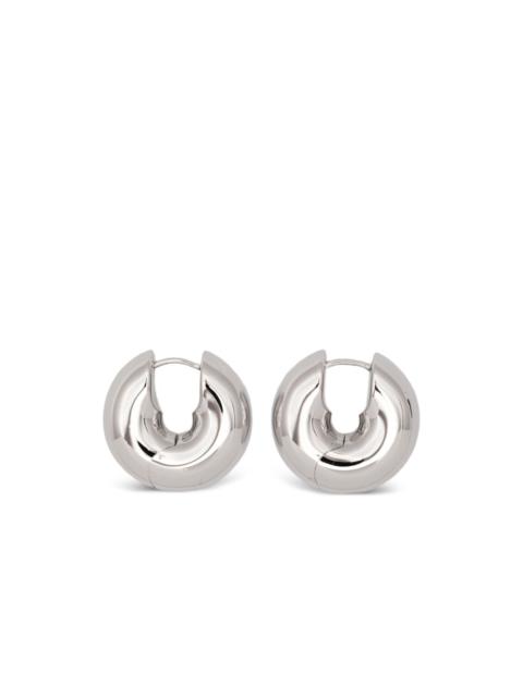 Sphere hoops earrings