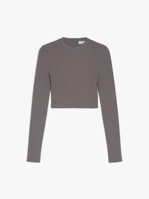 ARCELLA1234 Viscose crêpe cropped jumper