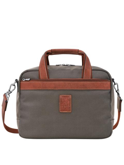 Boxford S Travel bag Brown - Canvas