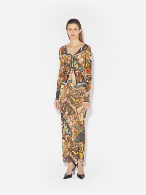 RE-EDITION - THE YELLOW BUTTERFLY SKIRT