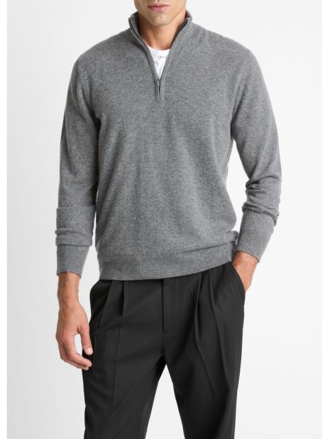 Cashmere Quarter-Zip Sweater