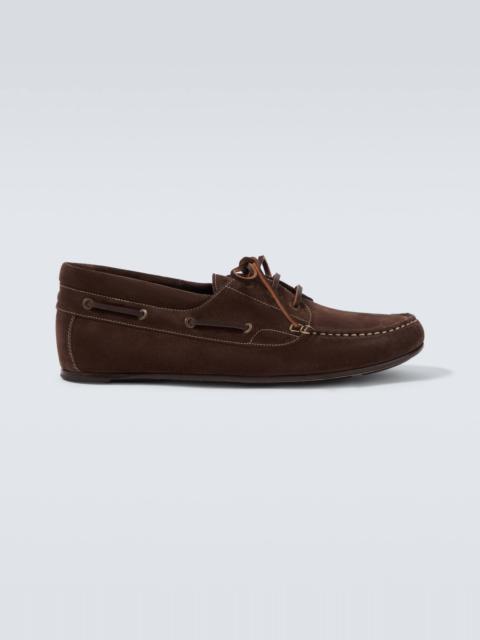 Marino suede loafers