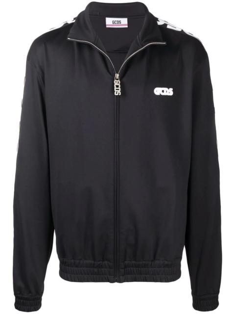 side-stripe sweatshirt