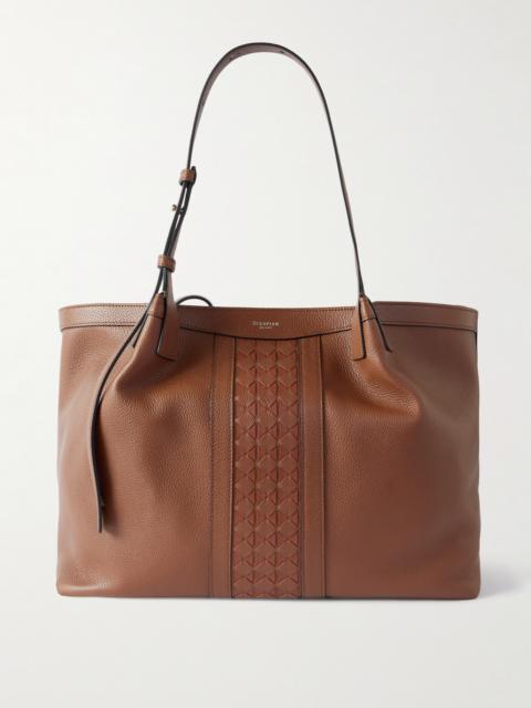Secret Textured-leather Tote