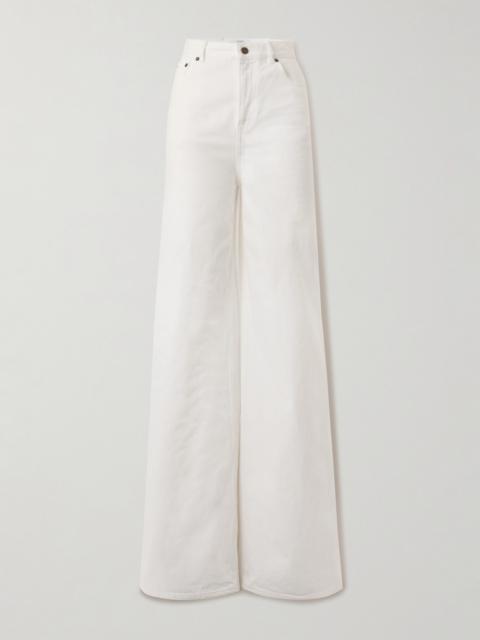 High-rise Wide-leg Jeans
