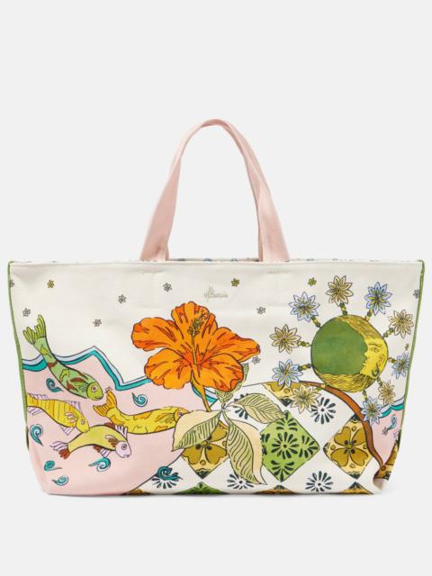Hazel Large canvas tote bag