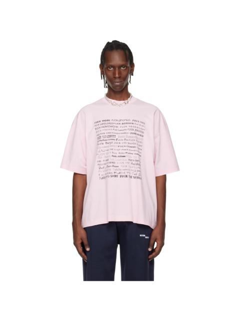 Pink Fuck Everything T-shirt