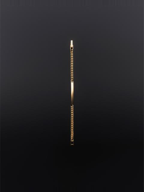 ID BRACELET IN 18K YELLOW GOLD