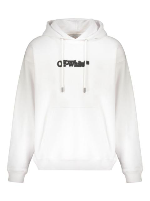 logo-print hoodie
