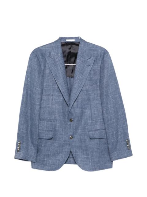 single-breasted blazer