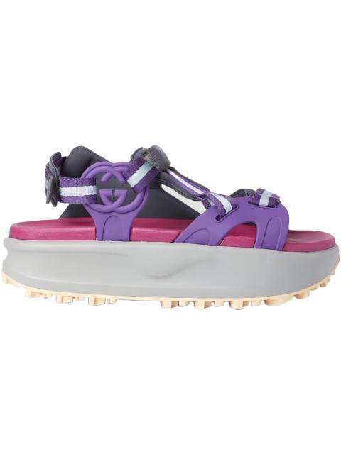 Gucci Colour Block Platform Sandal Purple (Women's)