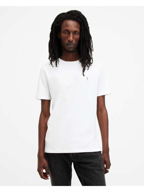 BRACE BRUSHED COTTON CREW NECK T-SHIRT