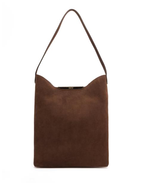 Gemini Suede Brownie - Gold