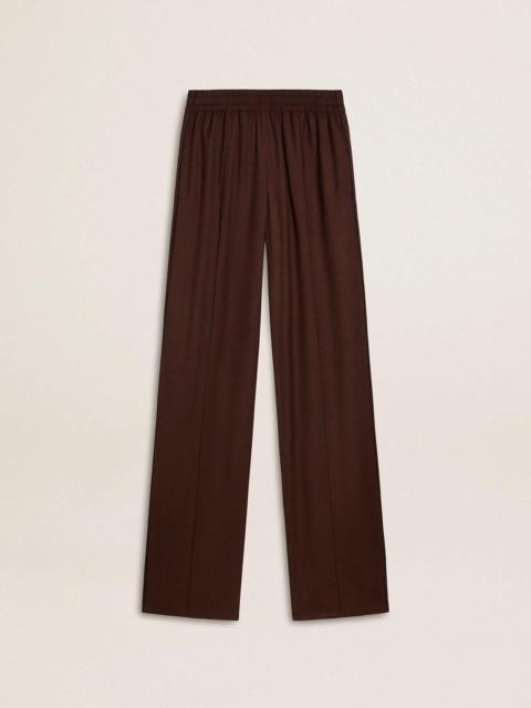 Women's brown jogging pants